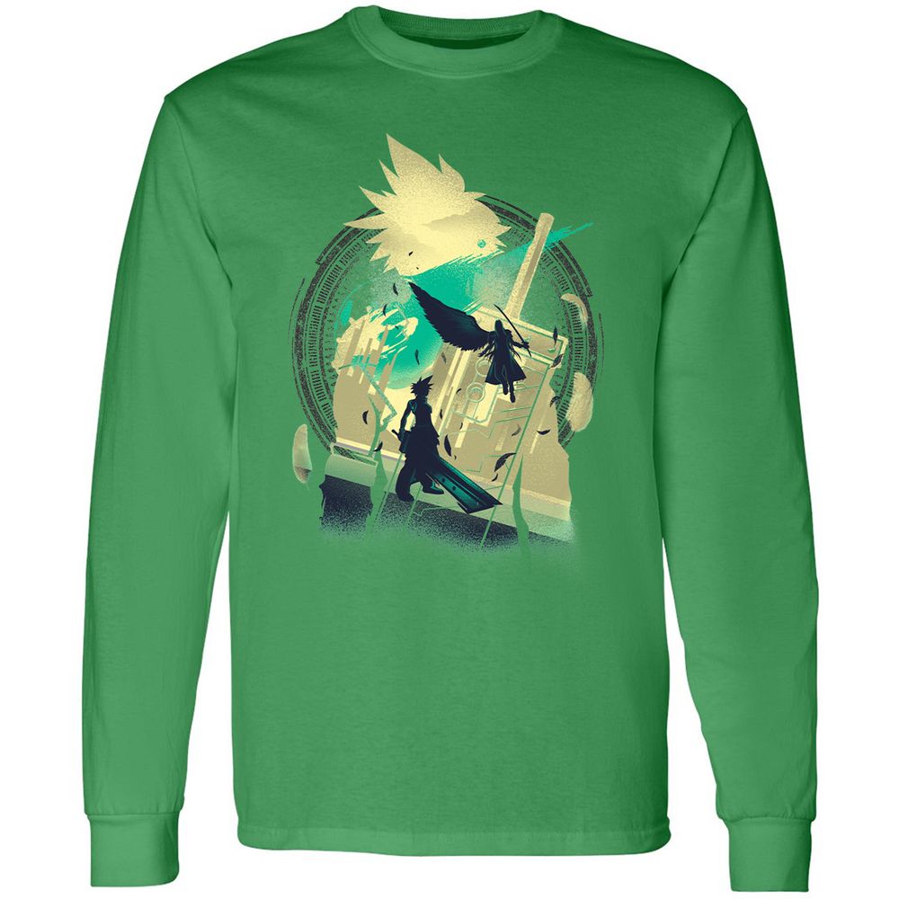 Long Sleeve T-Shirt - ZHJP6SEN - Irish Green - 10