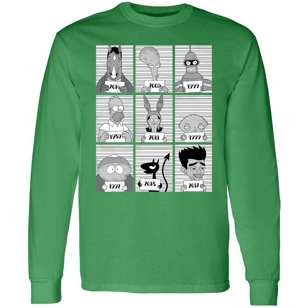 Long Sleeve T-Shirt - 23U23R1Y - Irish Green - 10