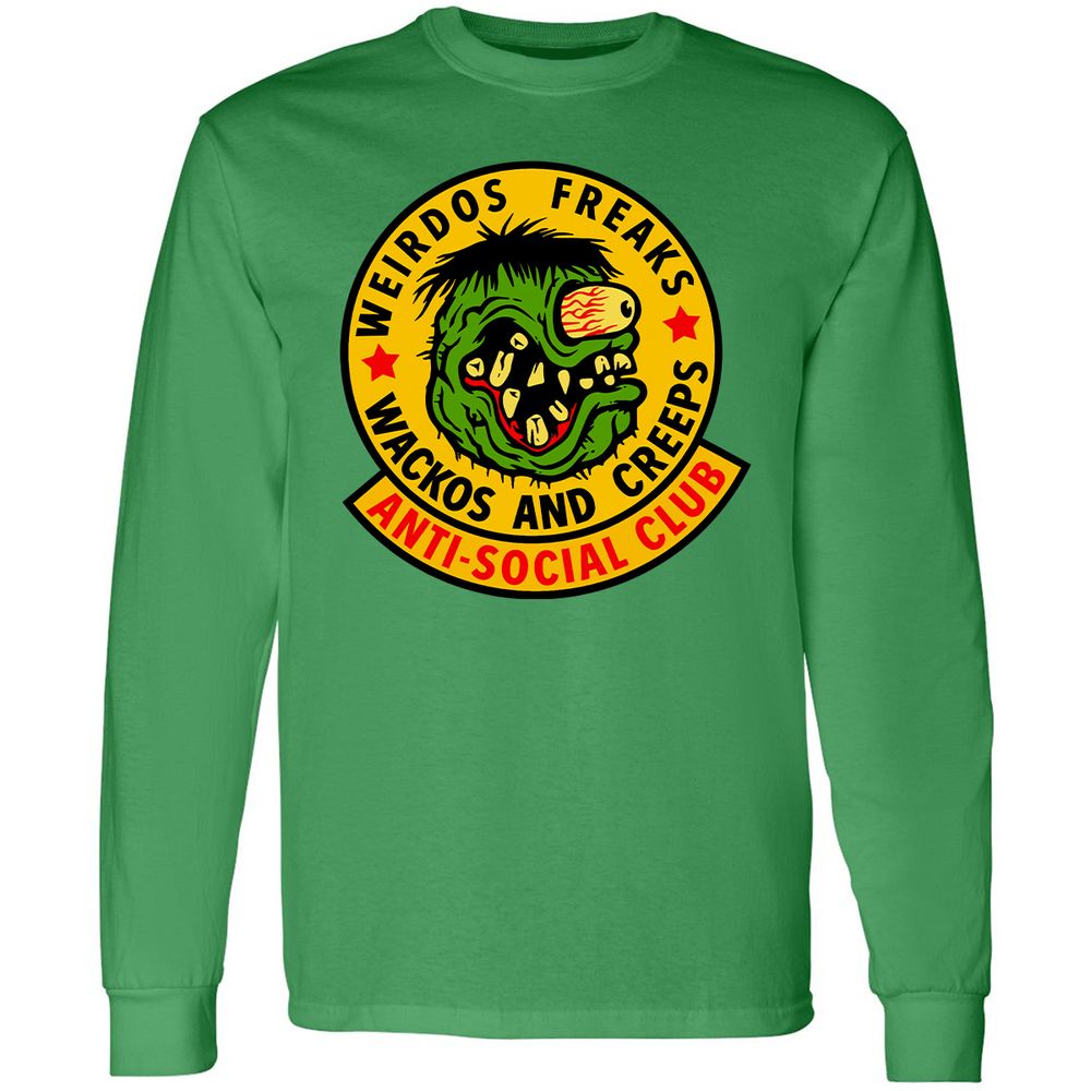 Long Sleeve T-Shirt - UY7PDVDP - Irish Green - 10