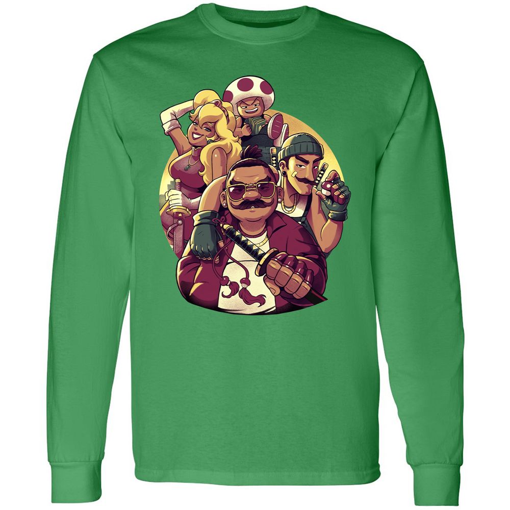 Long Sleeve T-Shirt - 2E2PHC8T - Irish Green - 10