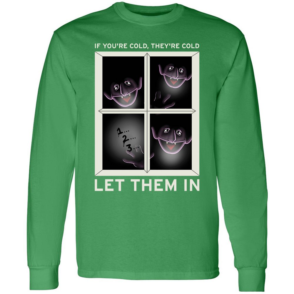 Long Sleeve T-Shirt - PEPQKWZS - Irish Green - 10