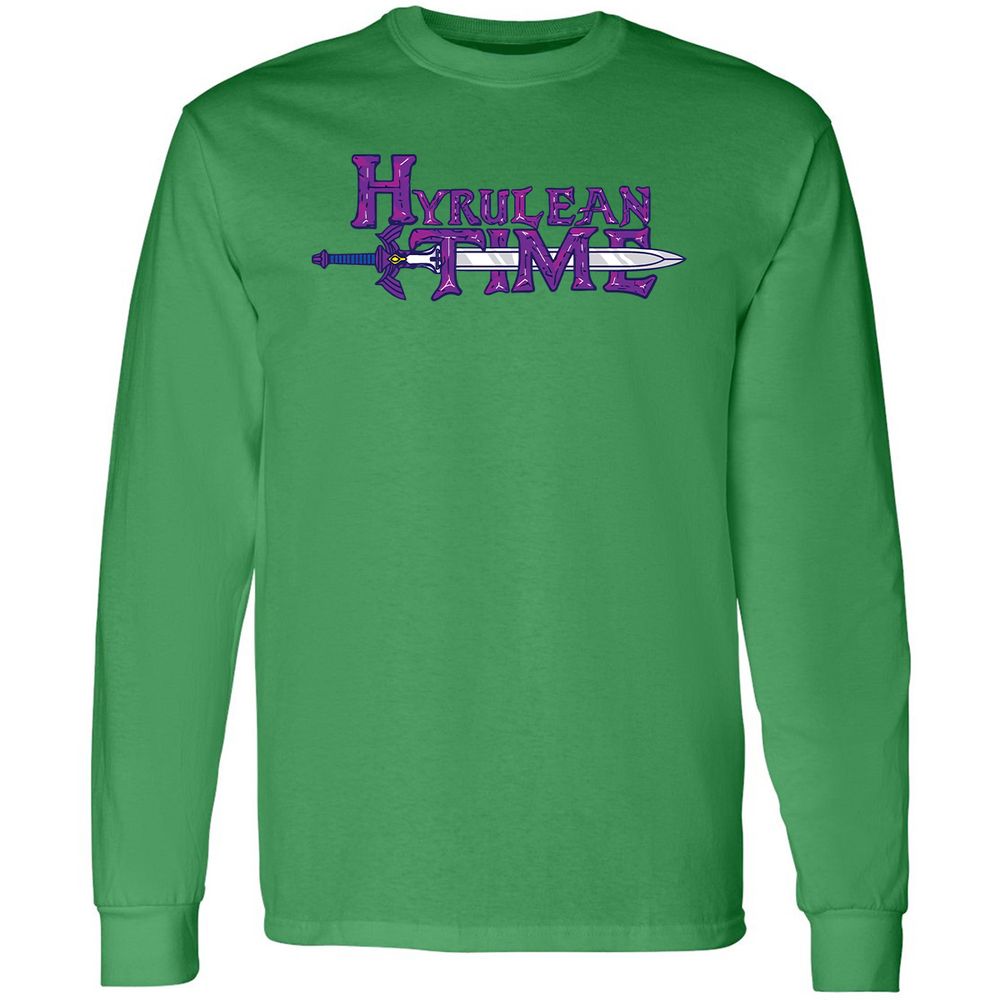Long Sleeve T-Shirt - 7VRGL5WC - Irish Green - 10
