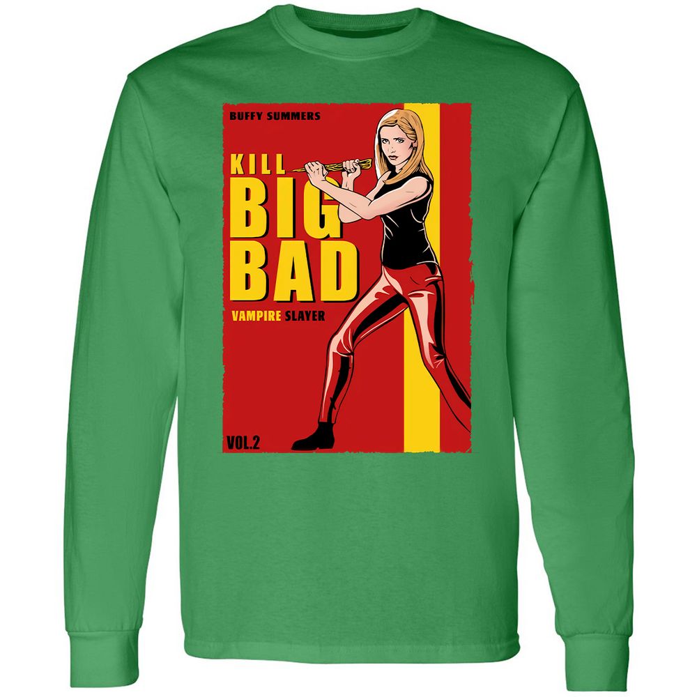 Long Sleeve T-Shirt - CSUPB9DF - Irish Green - 10