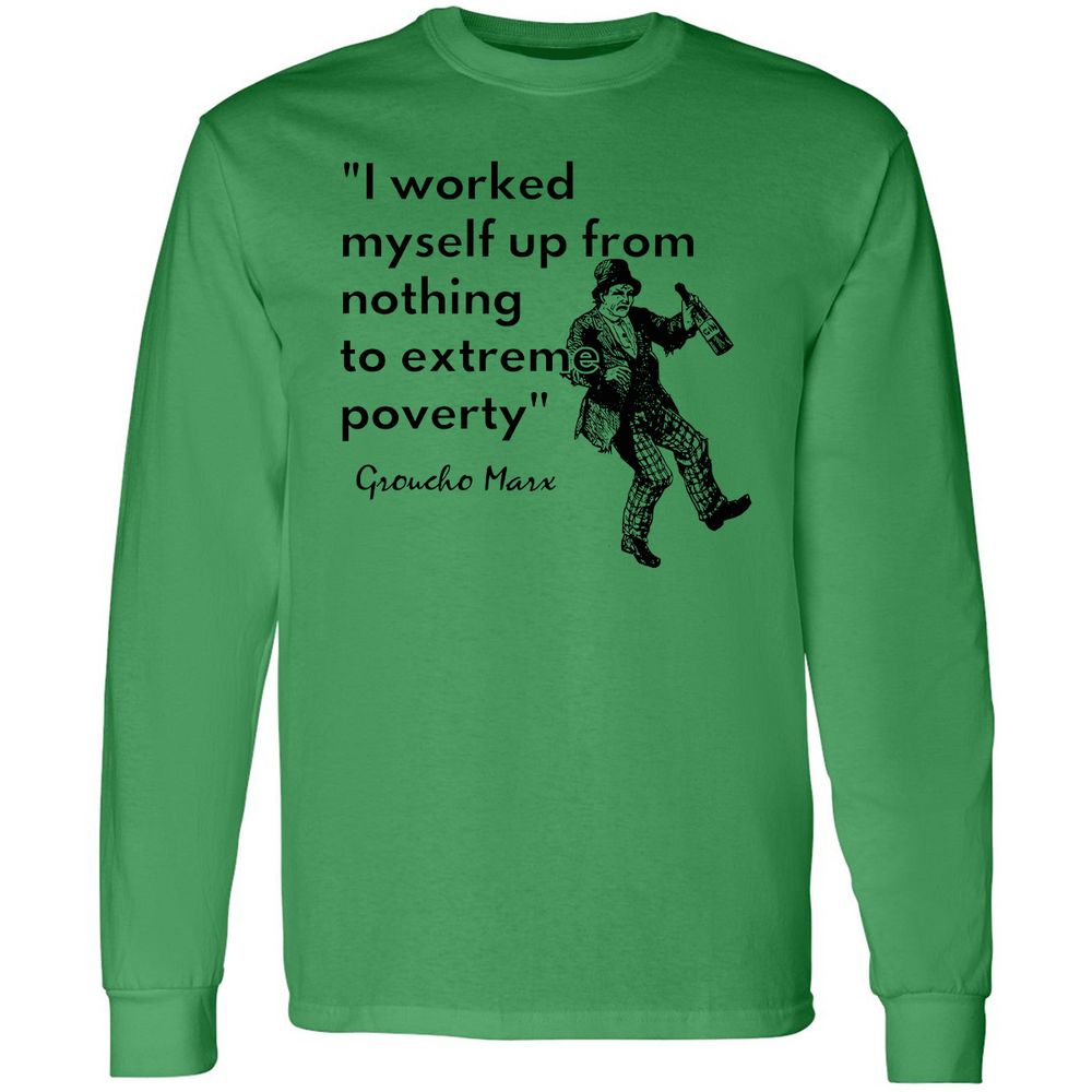 Long Sleeve T-Shirt - 6S1SHB25 - Irish Green - 10