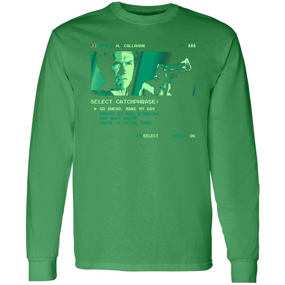 Long Sleeve T-Shirt - AGJHG4BM - Irish Green - 10