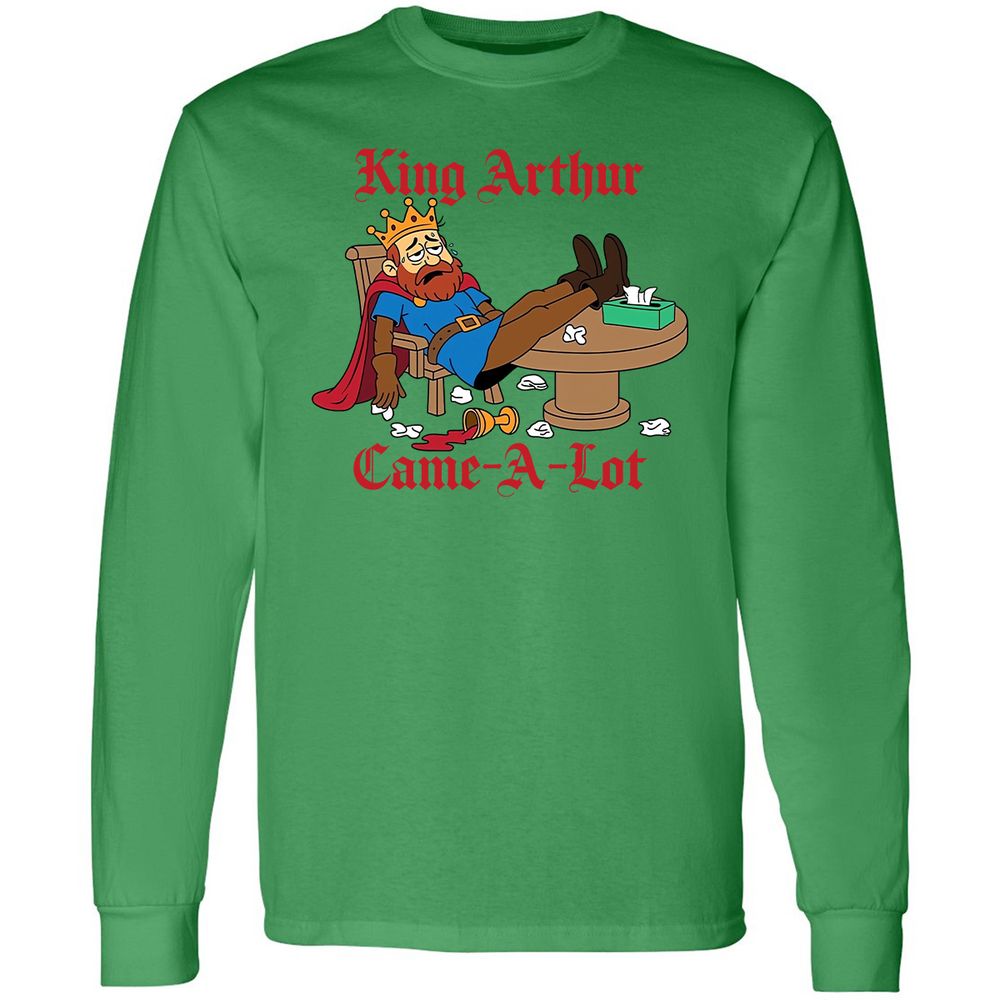 Arthur Came A Lot - Irish Green - 10