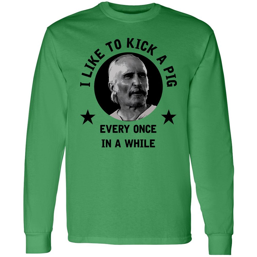I like to kick a pig - Irish Green - 10