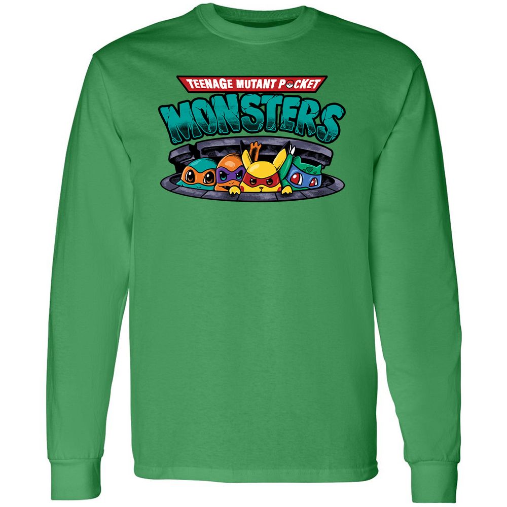 Long Sleeve T-Shirt - SFDSTXZ2 - Irish Green - 10