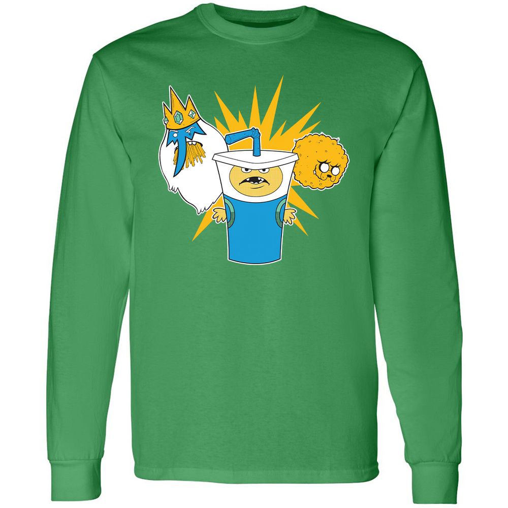 Long Sleeve T-Shirt - MXUGG8N2 - Irish Green - 10