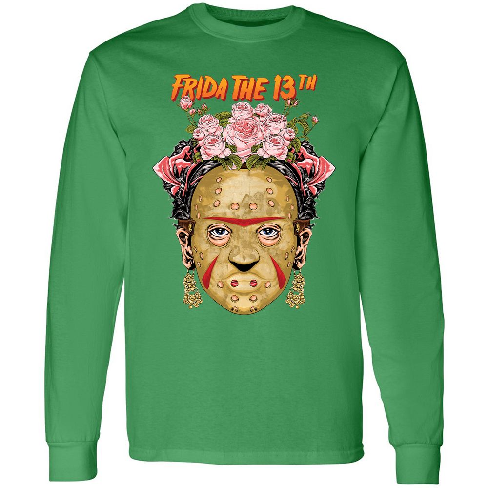 Long Sleeve T-Shirt - E8UF15Z5 - Irish Green - 10