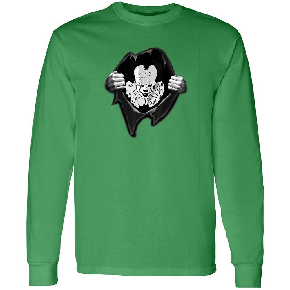 Long Sleeve T-Shirt - GQSXEAGN - Irish Green - 10