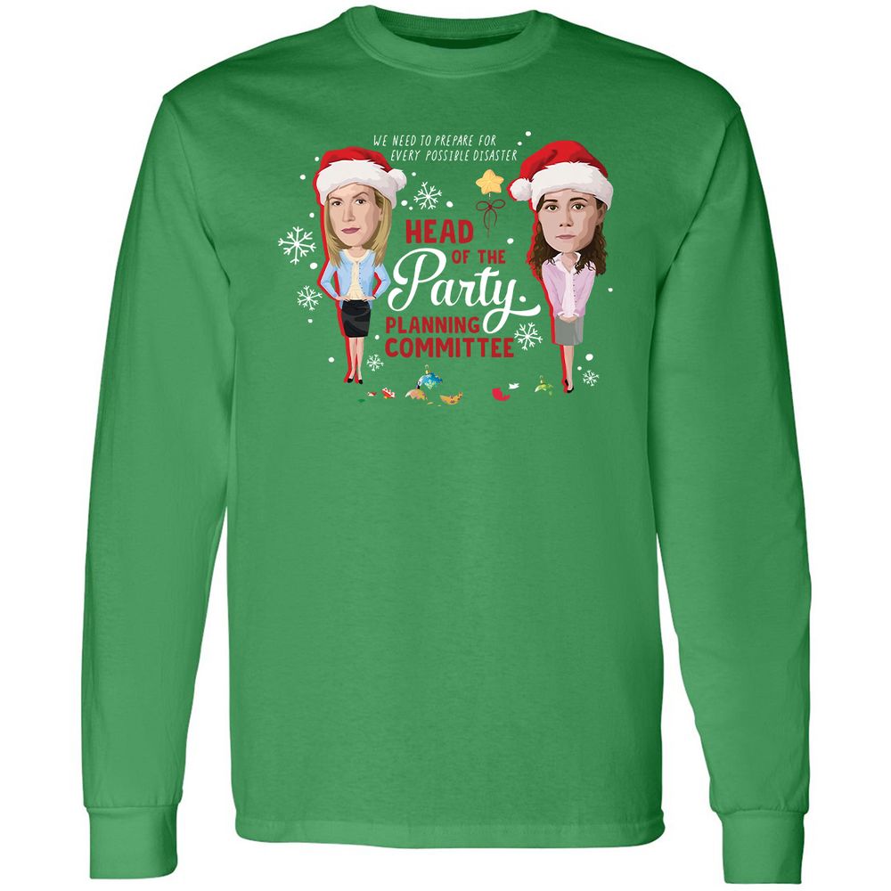 Head Of The Party Planning Committee Christmas - Irish Green - 10