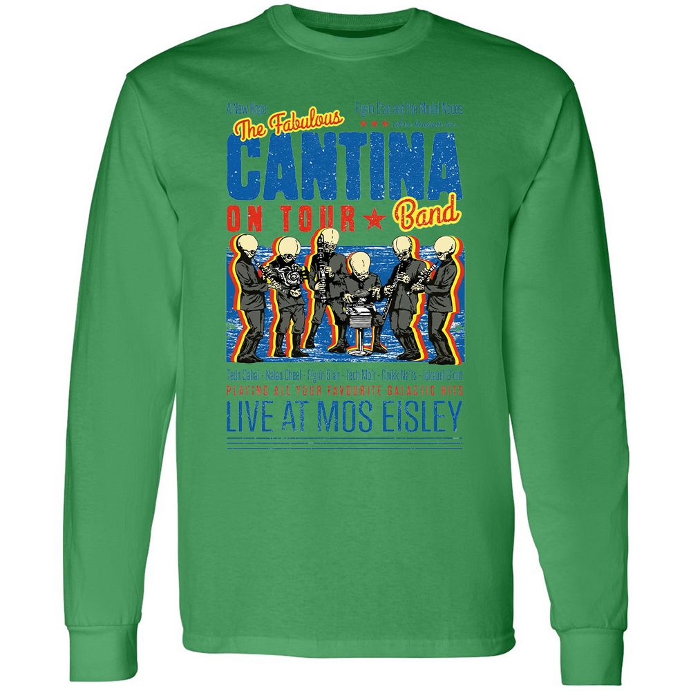 Long Sleeve T-Shirt - QRT2LQCQ - Irish Green - 10