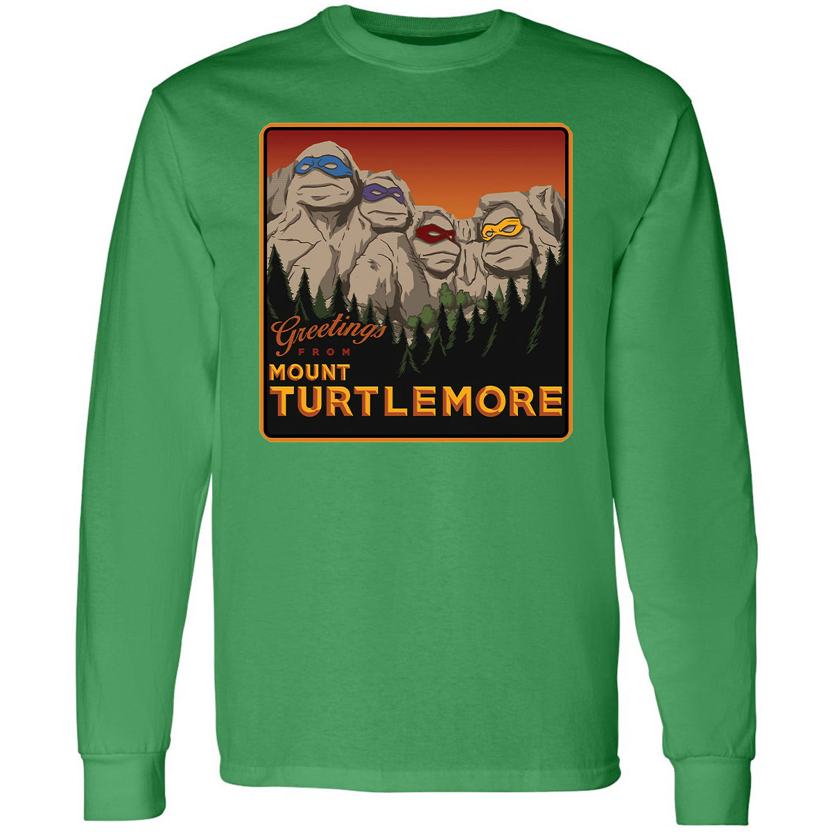 Long Sleeve T-Shirt - E1XU2MHK - Irish Green - 10