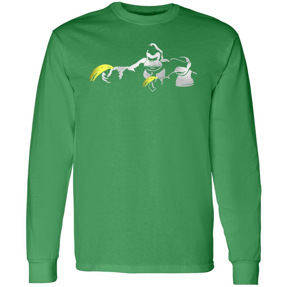 Long Sleeve T-Shirt - 7ZB3SP3F - Irish Green - 10