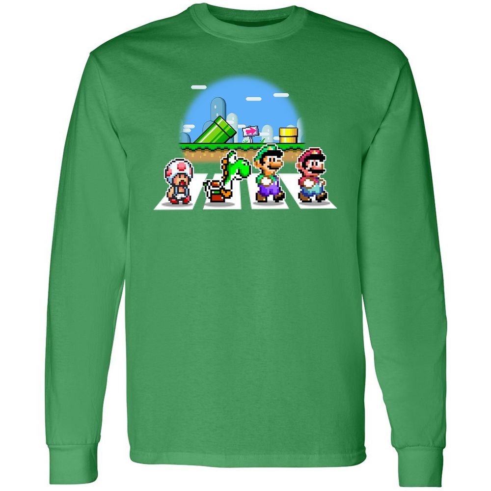 Long Sleeve T-Shirt - P9Z5XDJS - Irish Green - 10