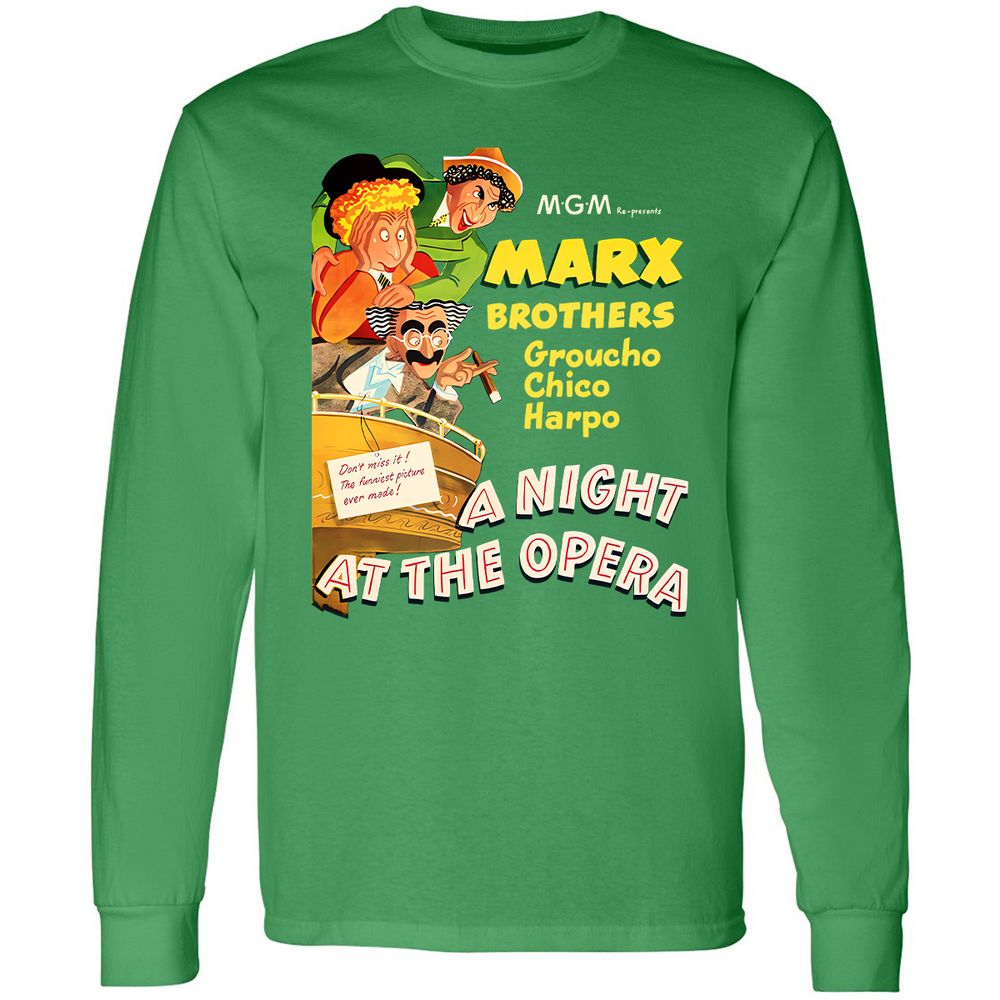 Long Sleeve T-Shirt - JZLYU6NK - Irish Green - 10