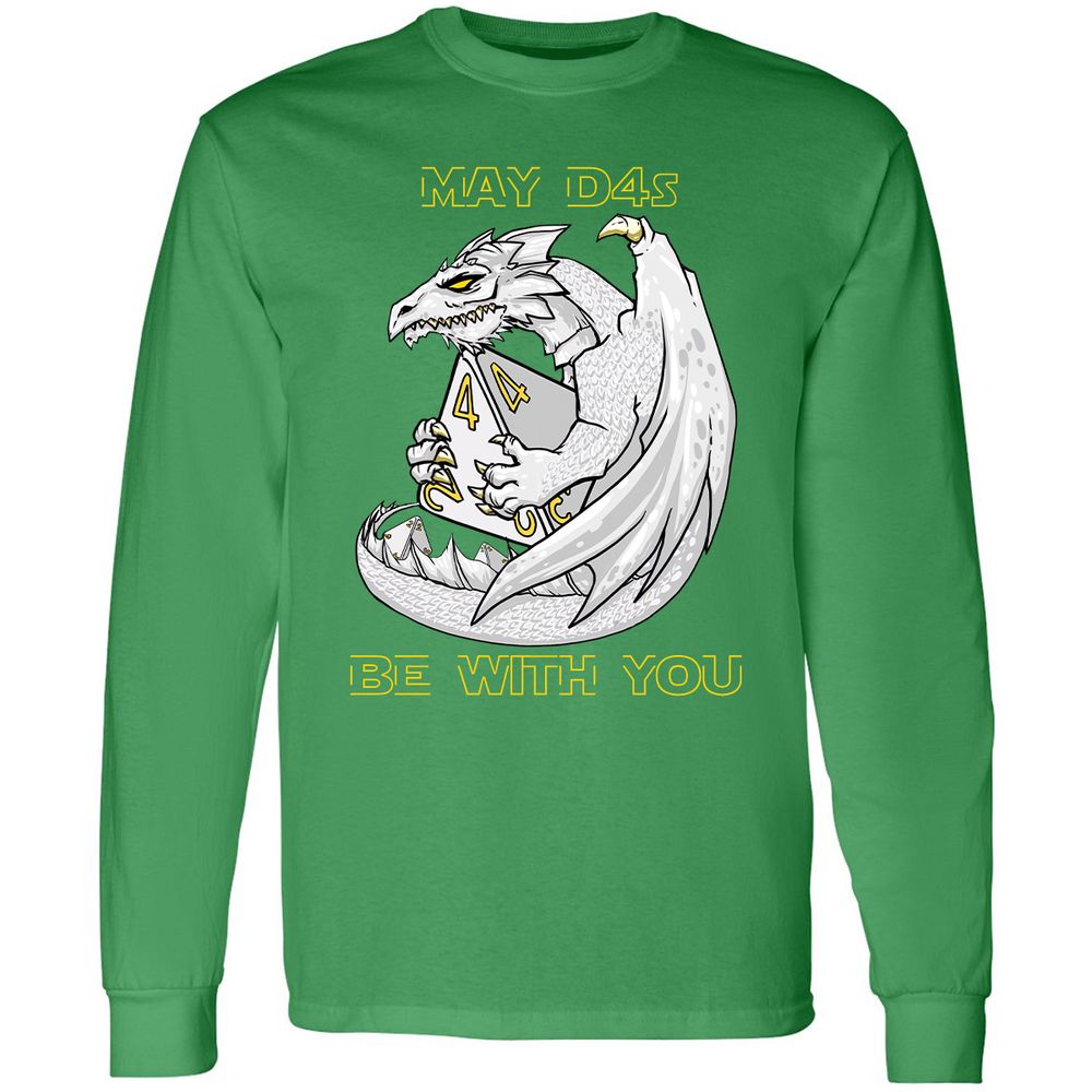 Long Sleeve T-Shirt - KALFJ5DY - Irish Green - 10