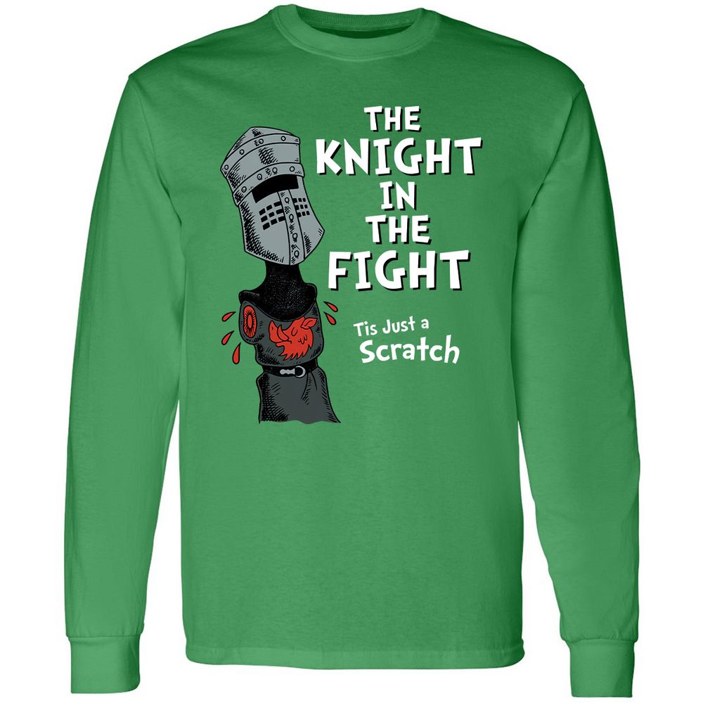 Long Sleeve T-Shirt - B5QAK12Y - Irish Green - 10