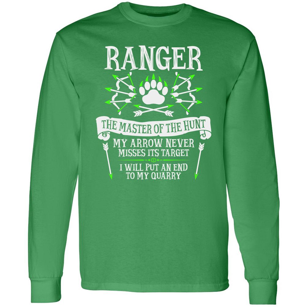 Long Sleeve T-Shirt - BPHWM9YS - Irish Green - 10