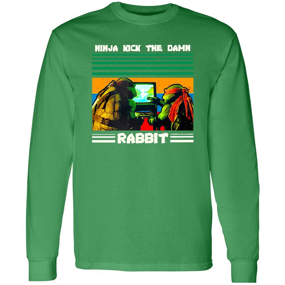 Long Sleeve T-Shirt - 7BVJ5XSM - Irish Green - 10