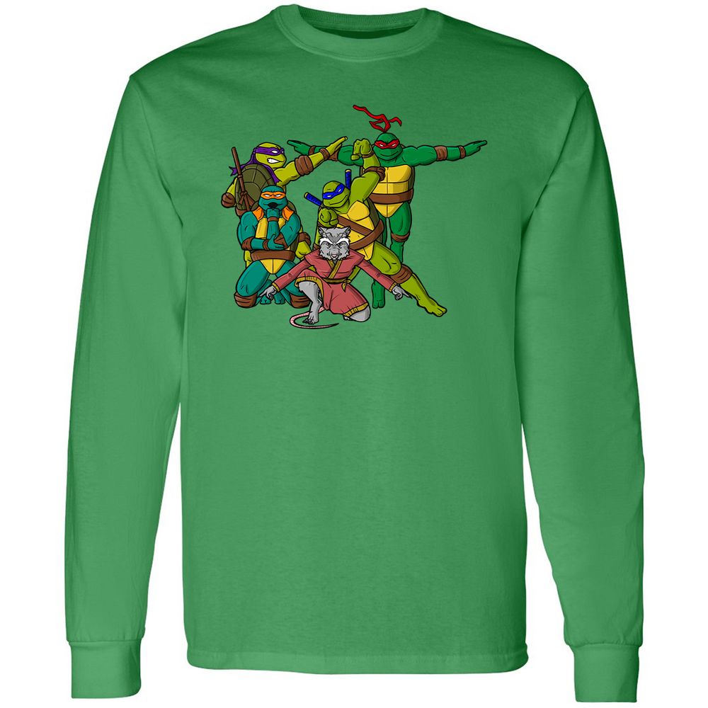 Long Sleeve T-Shirt - 12VXKFYD - Irish Green - 10