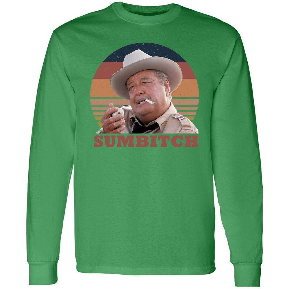 Long Sleeve T-Shirt - EBGUD7CL - Irish Green - 10