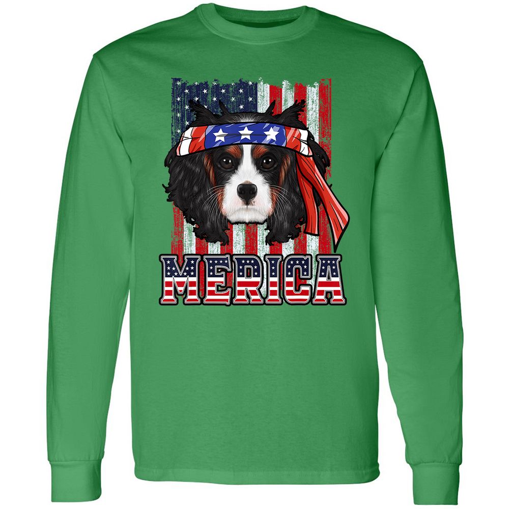 Long Sleeve T-Shirt - D7T1KW8F - Irish Green - 10