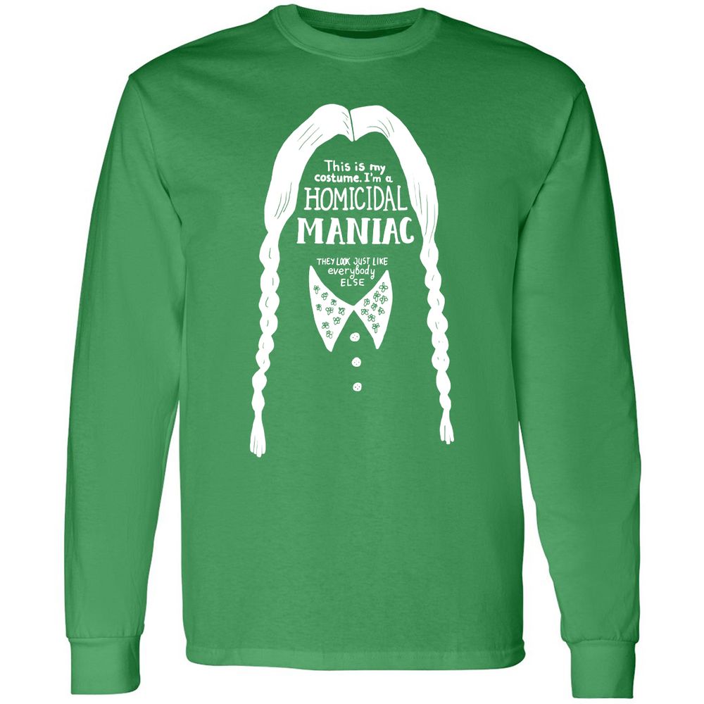 Long Sleeve T-Shirt - 5VTNYJJR - Irish Green - 10