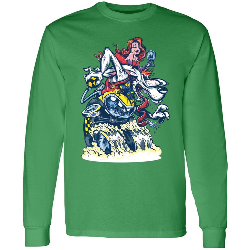 Long Sleeve T-Shirt - NAE183UN - Irish Green - 10