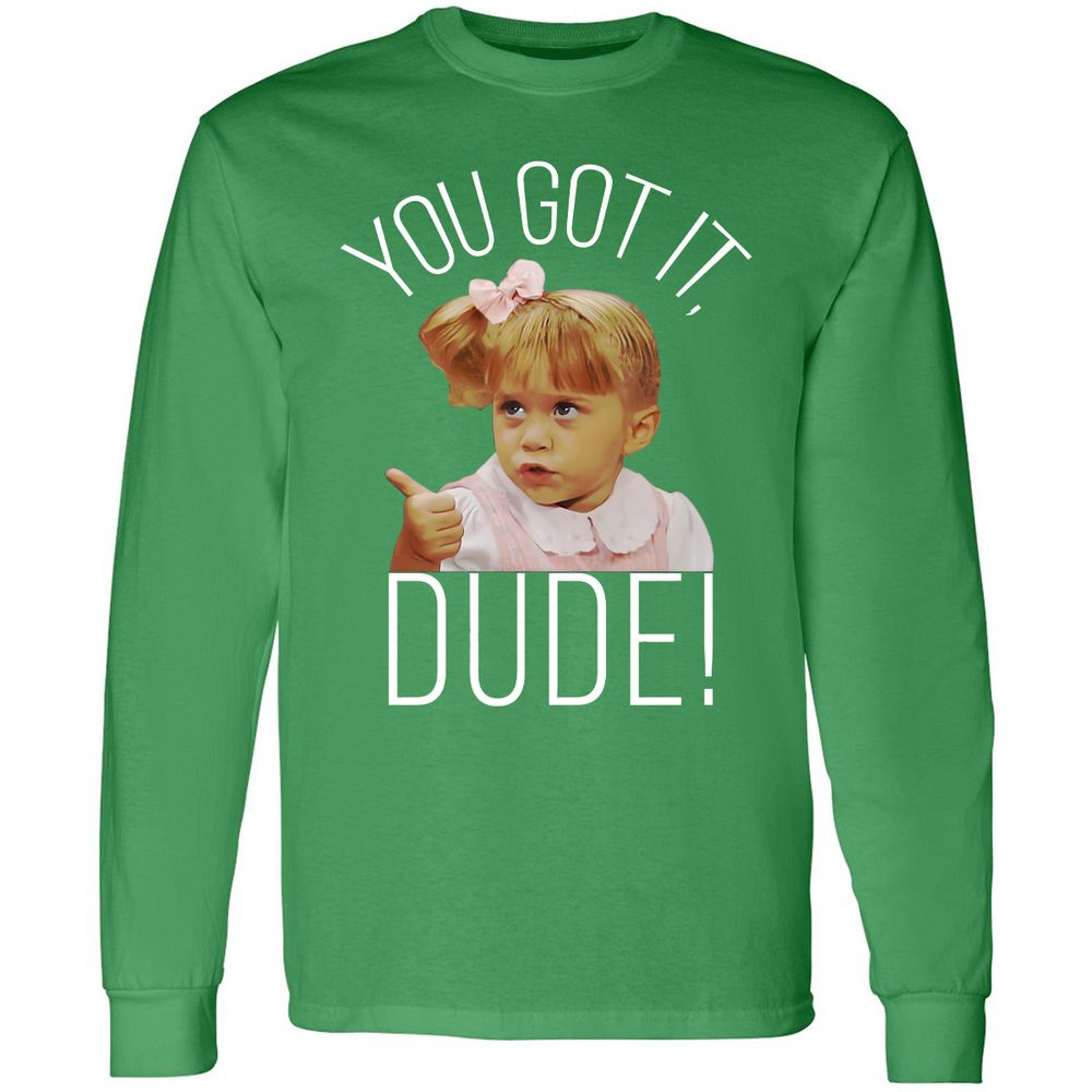 Long Sleeve T-Shirt - SGBY6AL7 - Irish Green - 10