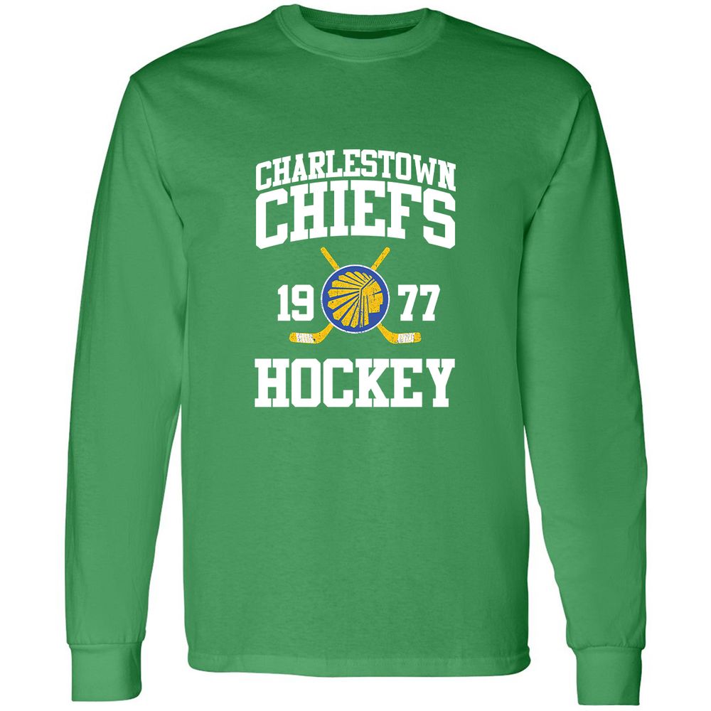 Long Sleeve T-Shirt - 63HSFXN2 - Irish Green - 10