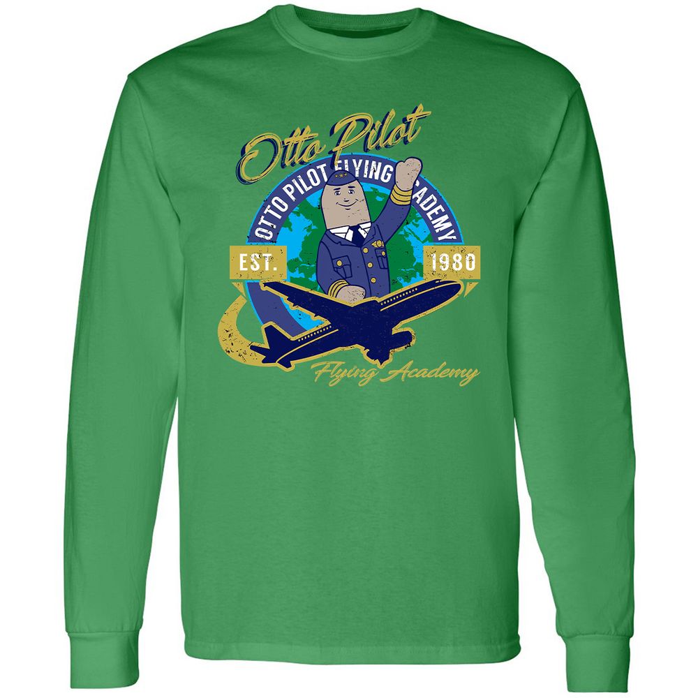 Long Sleeve T-Shirt - 8682XHDE - Irish Green - 10
