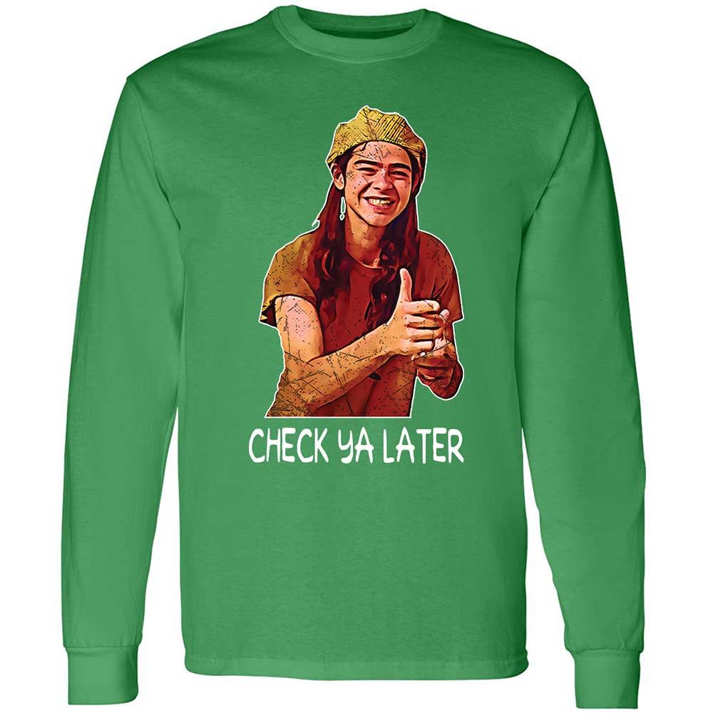 Long Sleeve T-Shirt - WZSX6C2K - Irish Green - 10