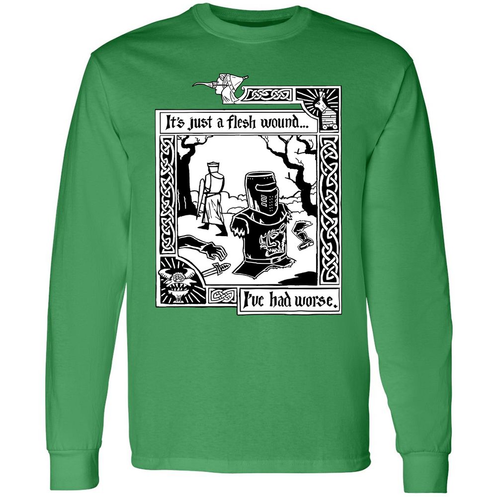 Long Sleeve T-Shirt - 3H8UDE3Z - Irish Green - 10