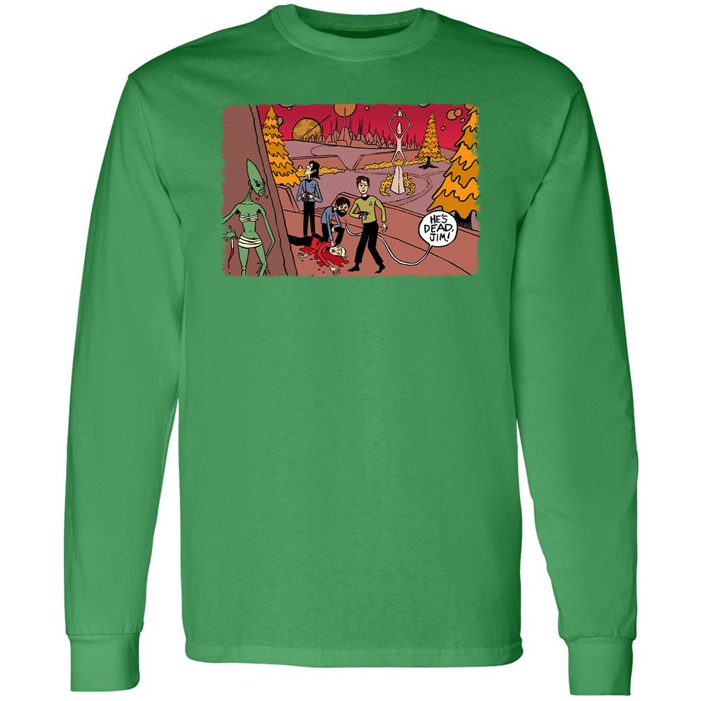 Long Sleeve T-Shirt - AWUH78MH - Irish Green - 10