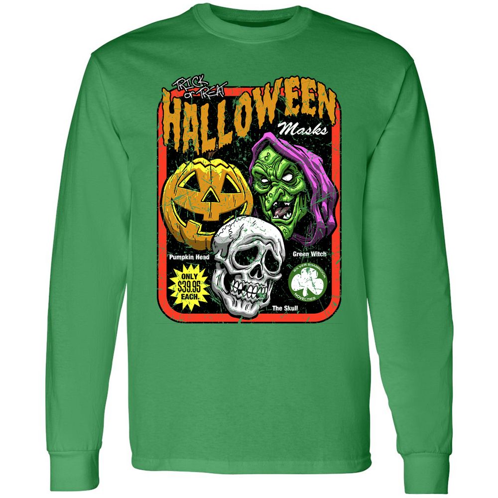 Long Sleeve T-Shirt - 7EPESJWQ - Irish Green - 10