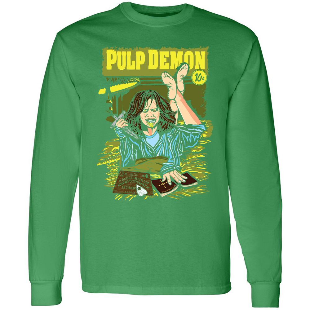 Long Sleeve T-Shirt - TYVTEAJC - Irish Green - 10