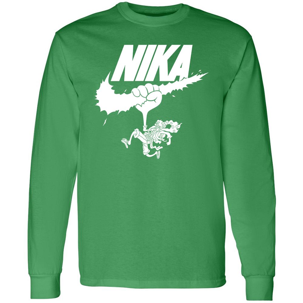Long Sleeve T-Shirt - TC1J89R1 - Irish Green - 10