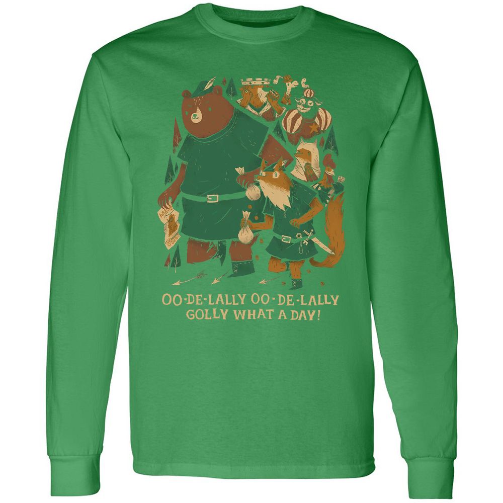 Long Sleeve T-Shirt - 7QNDZFWP - Irish Green - 10