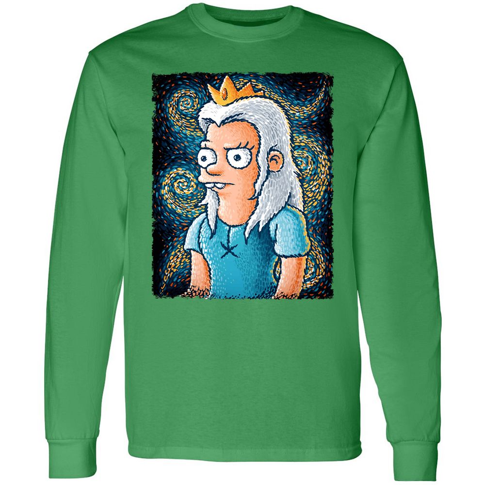 Long Sleeve T-Shirt - RHXNVB3C - Irish Green - 10