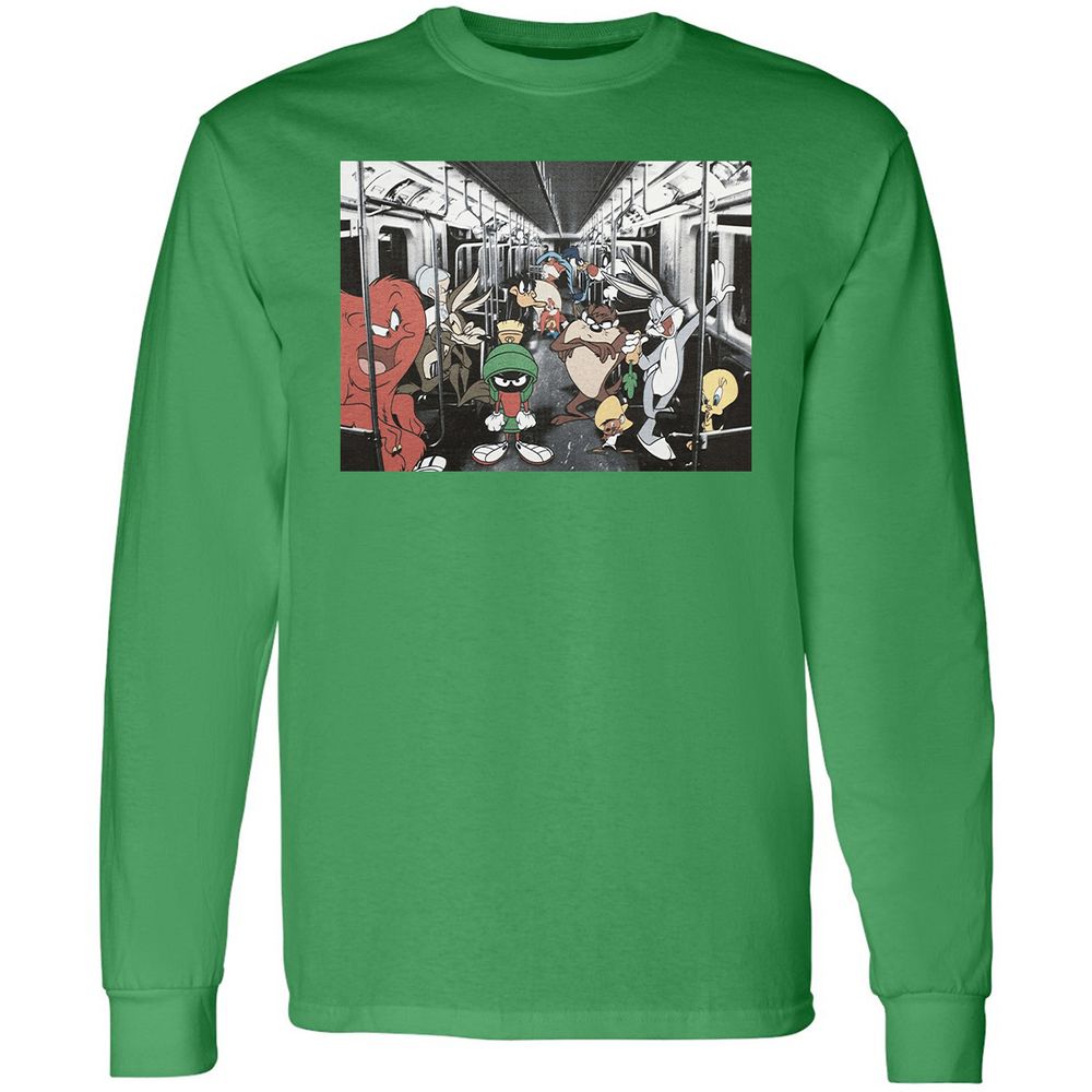 Long Sleeve T-Shirt - 435VERFD - Irish Green - 10