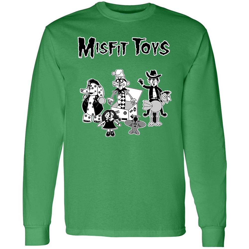 Long Sleeve T-Shirt - QFQV8SL2 - Irish Green - 10