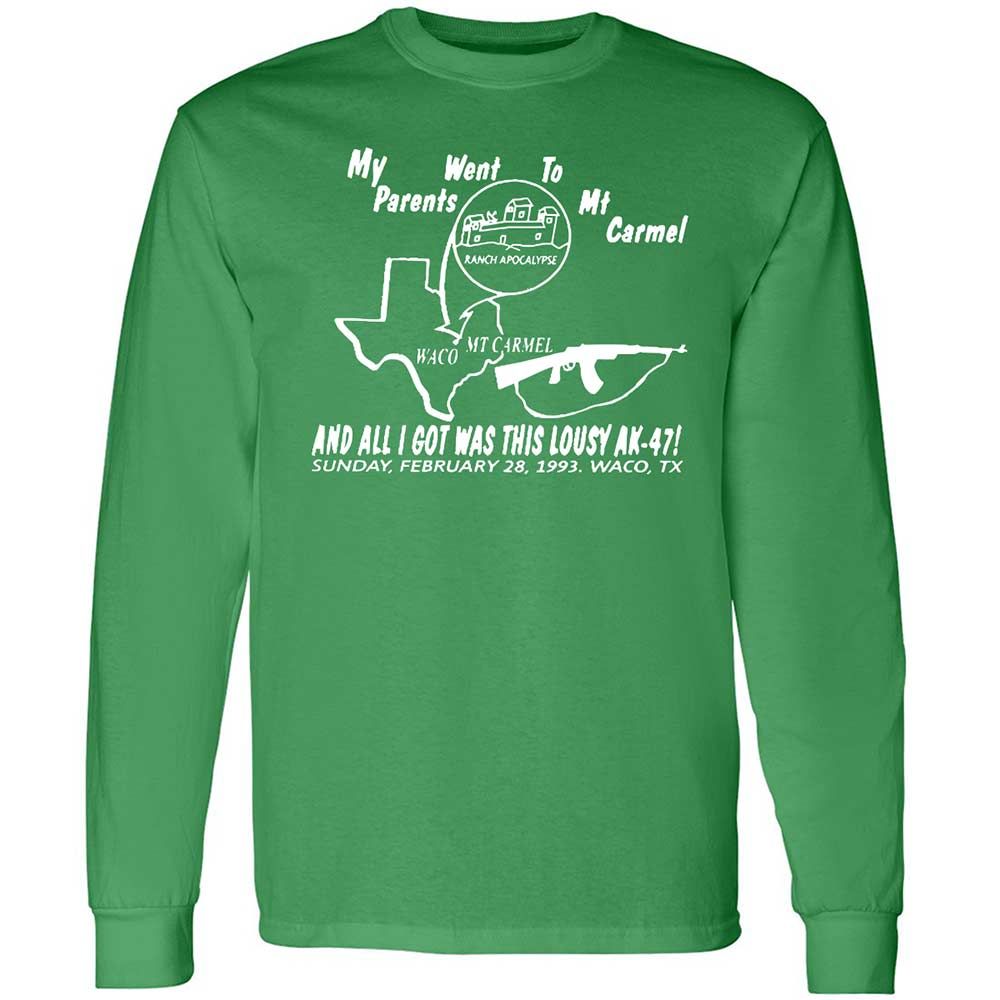Long Sleeve T-Shirt - ZVXC6RHC - Irish Green - 10