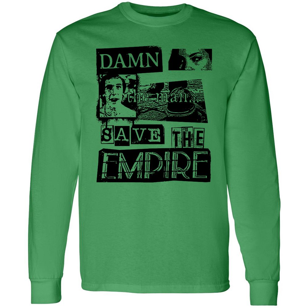 Long Sleeve T-Shirt - N8NPU846 - Irish Green - 10