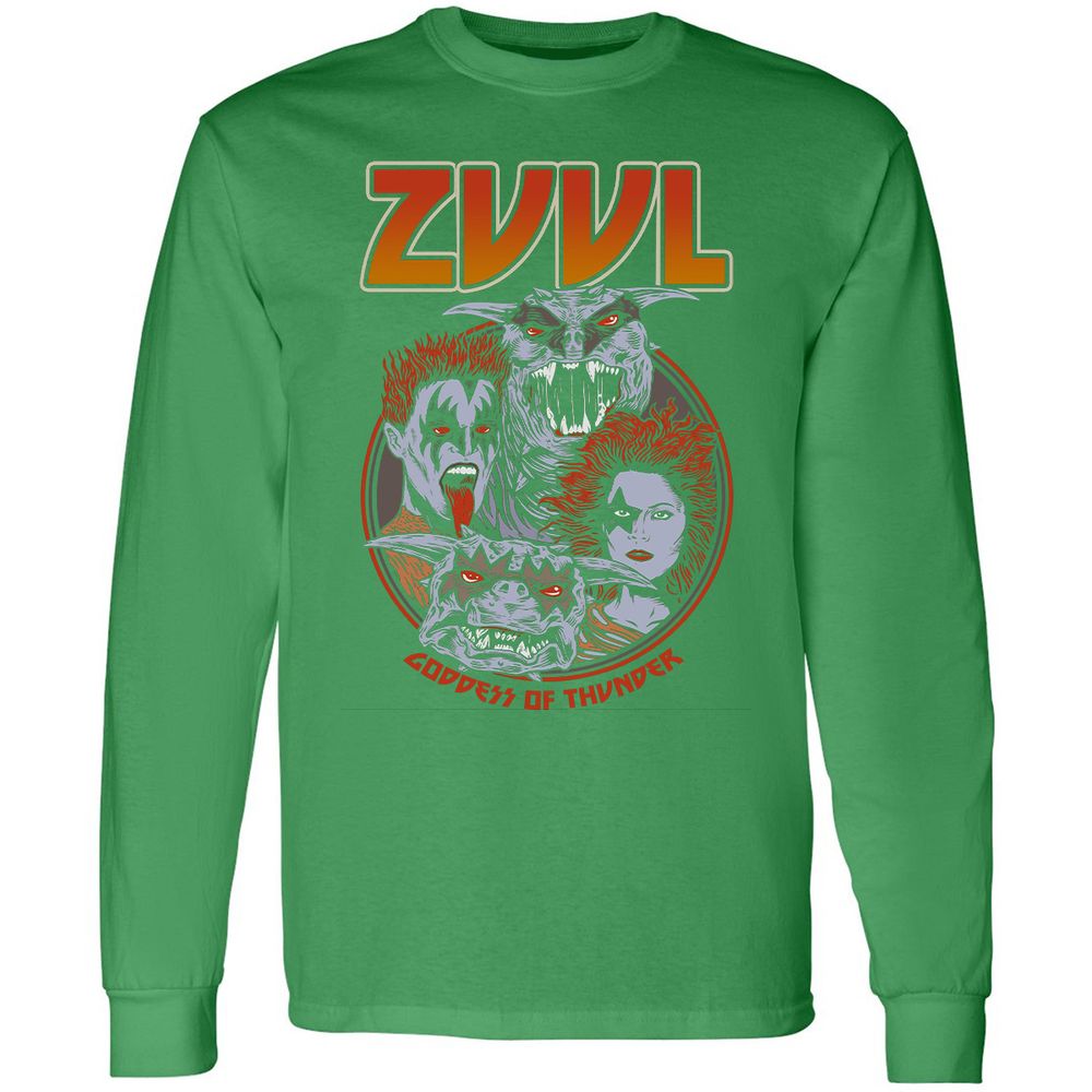 Long Sleeve T-Shirt - YES7ZBEQ - Irish Green - 10