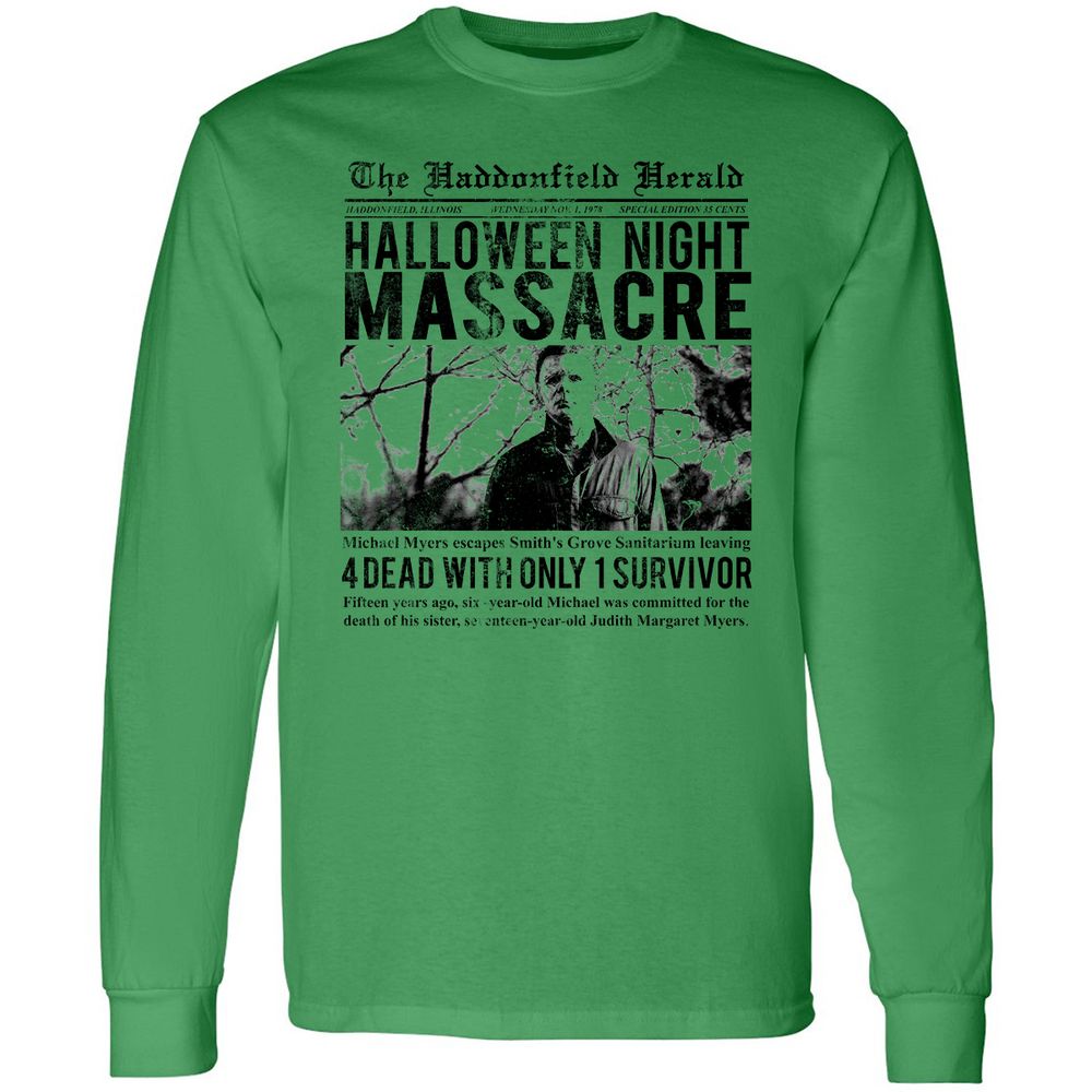 Long Sleeve T-Shirt - RJWQPLDL - Irish Green - 10