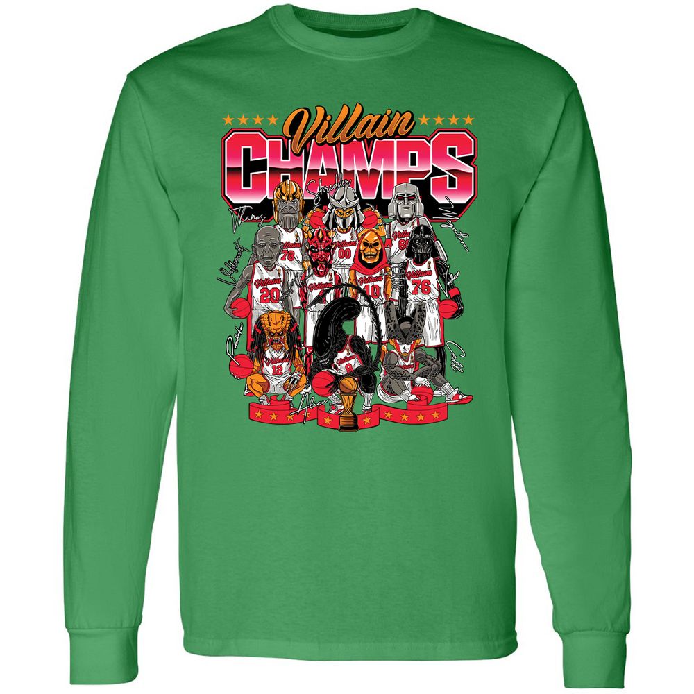 Long Sleeve T-Shirt - T6YF35N3 - Irish Green - 10