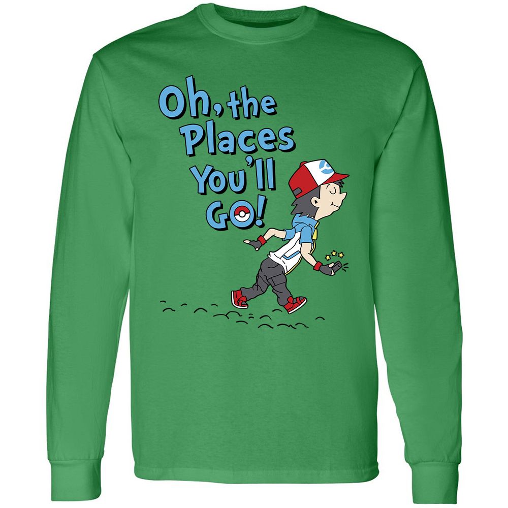 Long Sleeve T-Shirt - ZD8MMDYT - Irish Green - 10