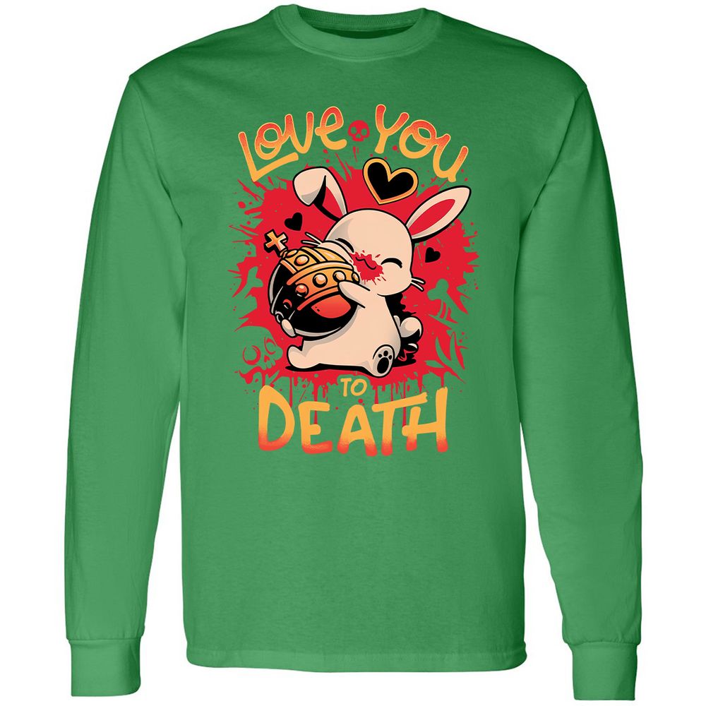 Long Sleeve T-Shirt - 1X7NL3FJ - Irish Green - 10